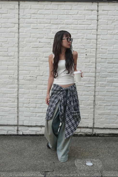 グランジルーズチェックシャツ