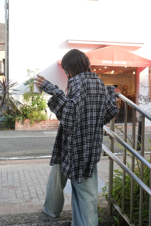 グランジルーズチェックシャツ