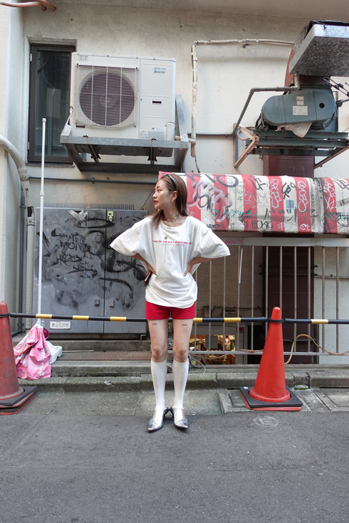 ウォッシュカラーロゴTee