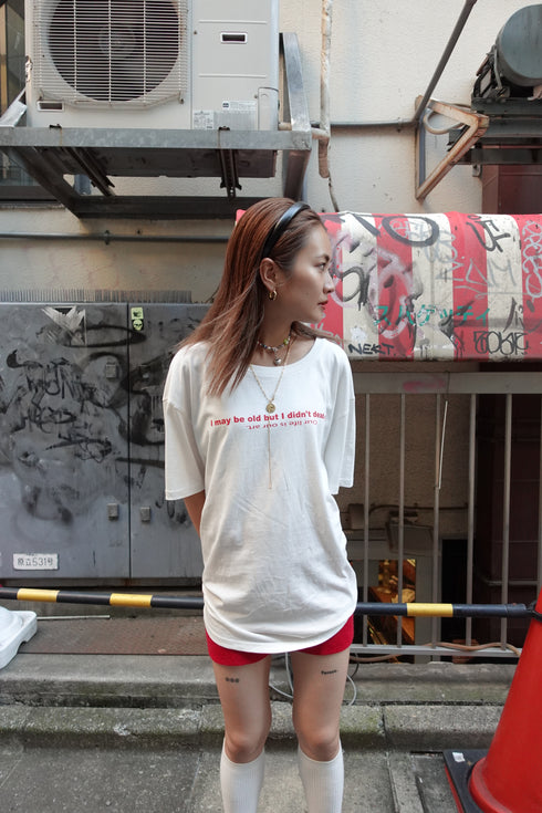 ウォッシュカラーロゴTee