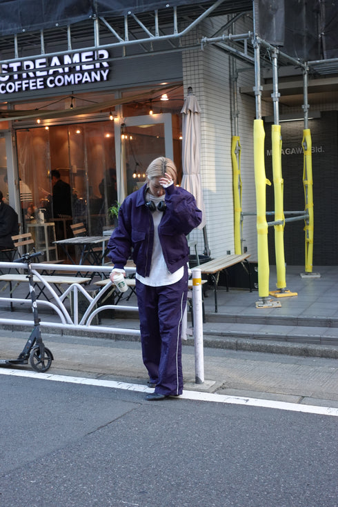 ナイロンラインパンツ