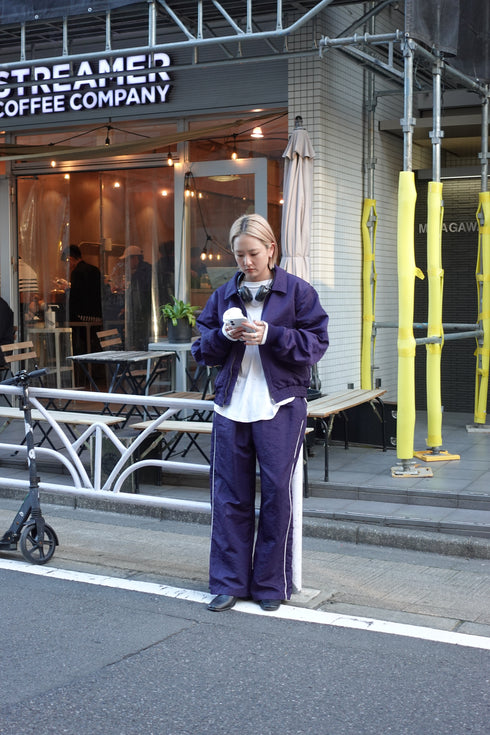 ナイロンラインパンツ