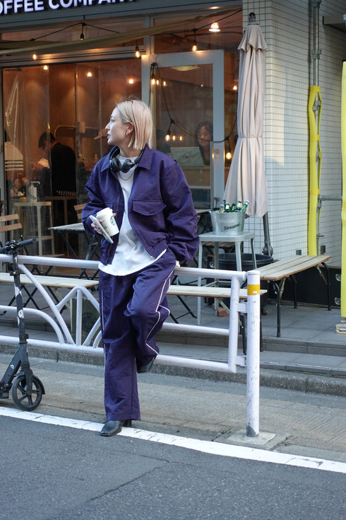 ナイロンラインパンツ