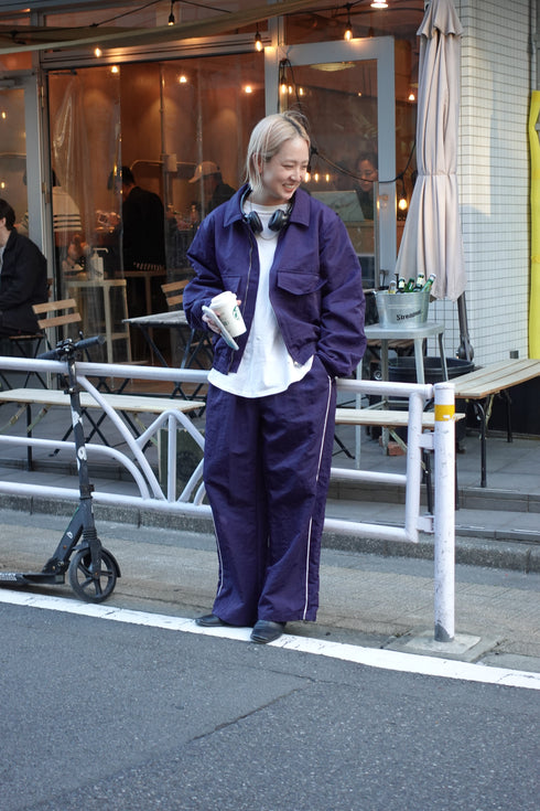 ナイロンラインパンツ