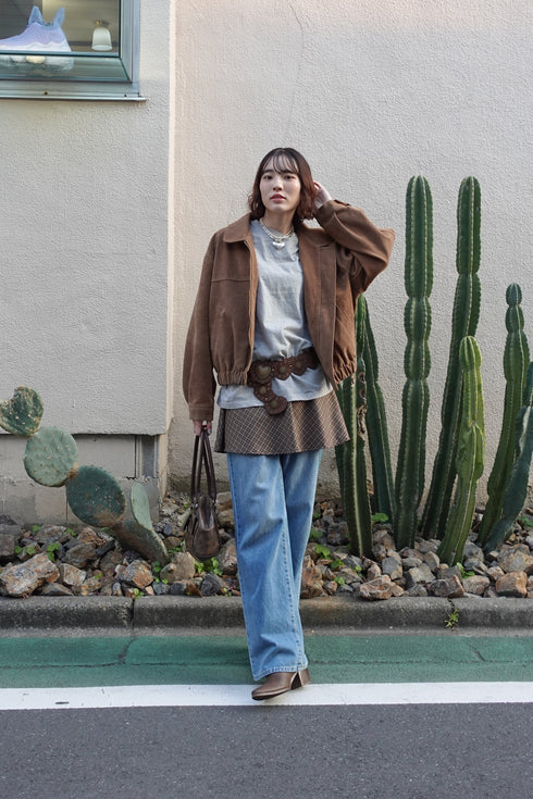 レイヤードミニスカート