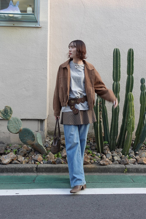 レイヤードミニスカート