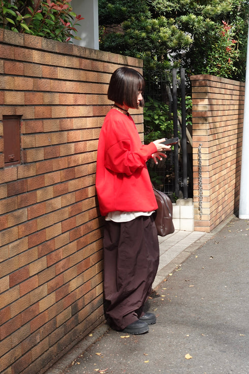 【追加:1月納品】エンブロイダリールーズスウェット