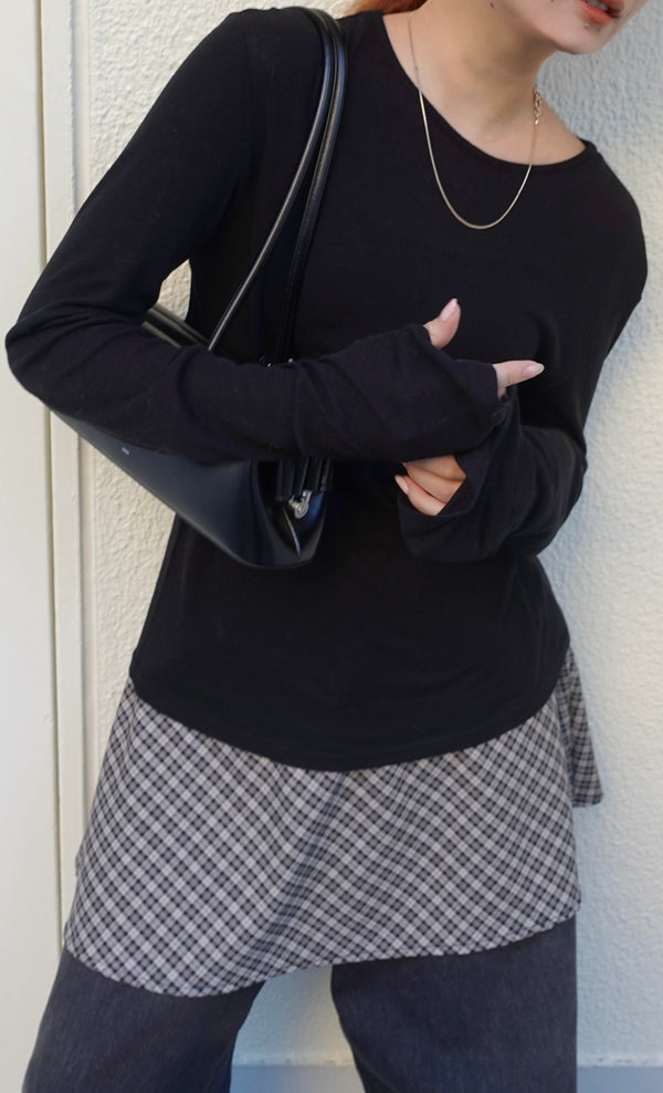 シアーレイヤードロンTee