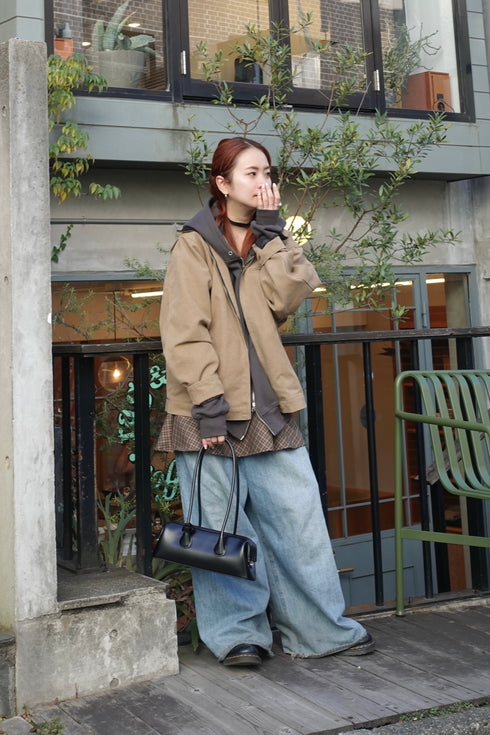 レイヤードミニスカート