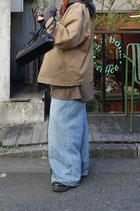 レイヤードミニスカート