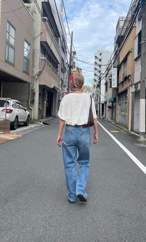 ウォッシュカラーロゴTee