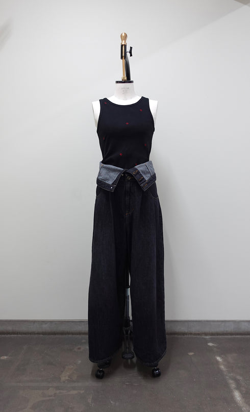 ウエストマークルーズデニム