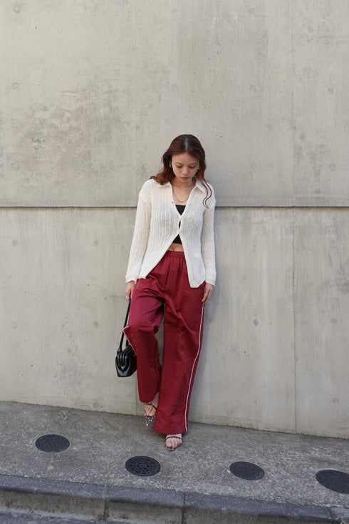 ナイロンラインパンツ