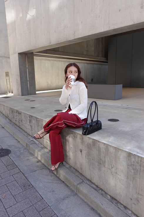 ナイロンラインパンツ