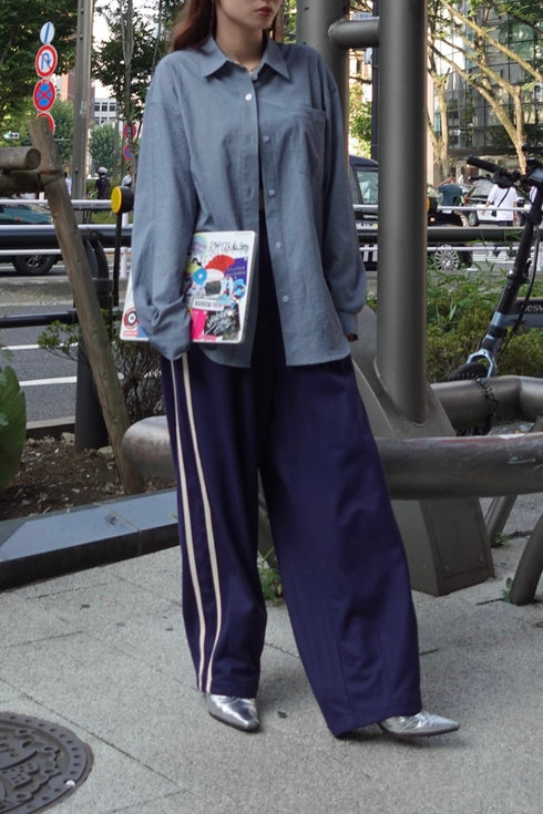 ラインボリュームパンツ