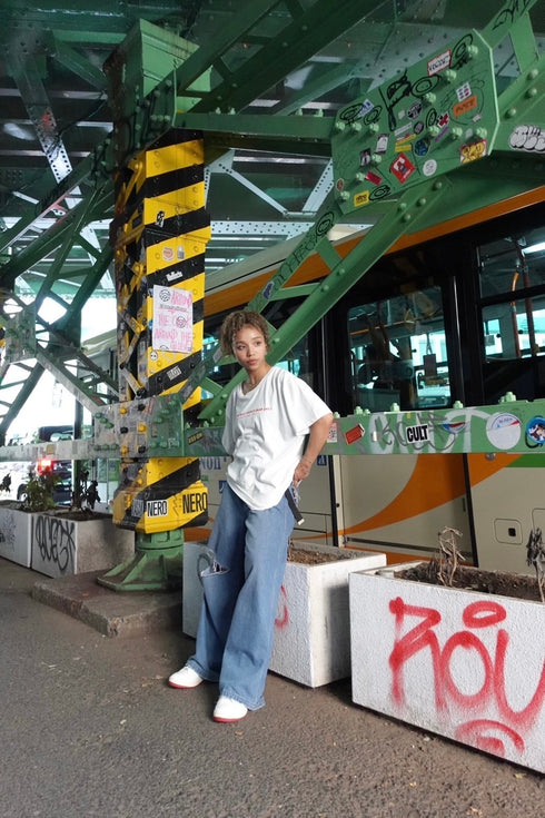 レオパードパッチボーイズデニム