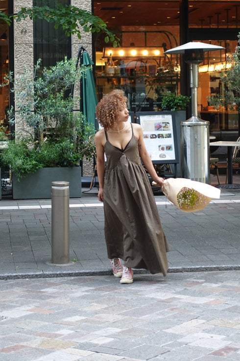 ナイロンキャミワンピース