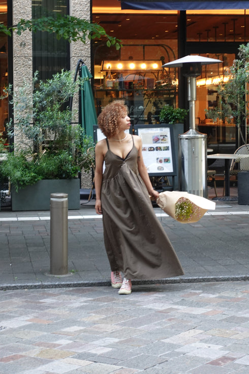 ナイロンキャミワンピース