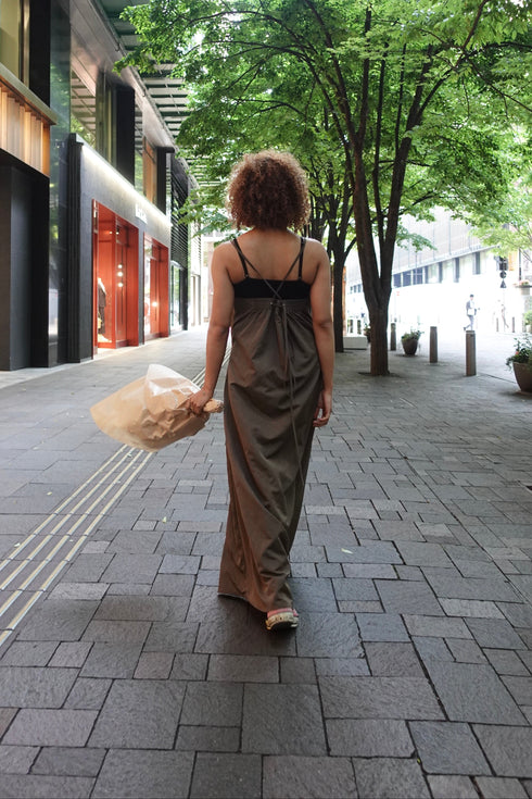 ナイロンキャミワンピース