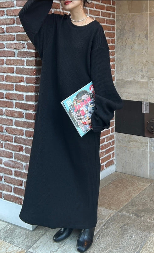 サーマルルーズワンピース