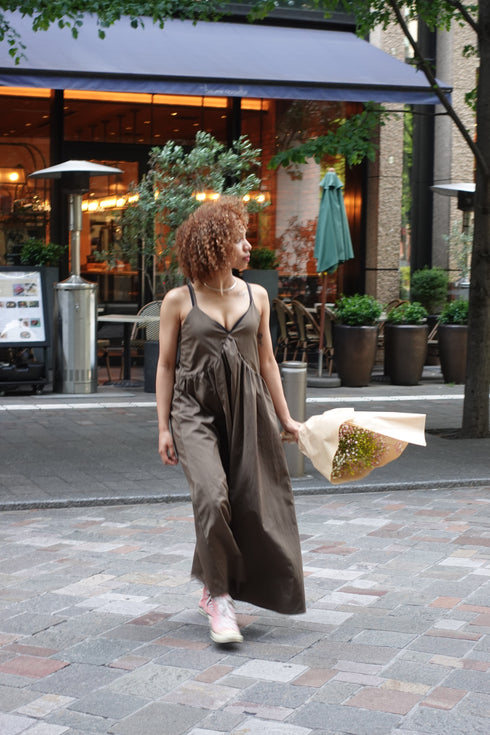 ナイロンキャミワンピース