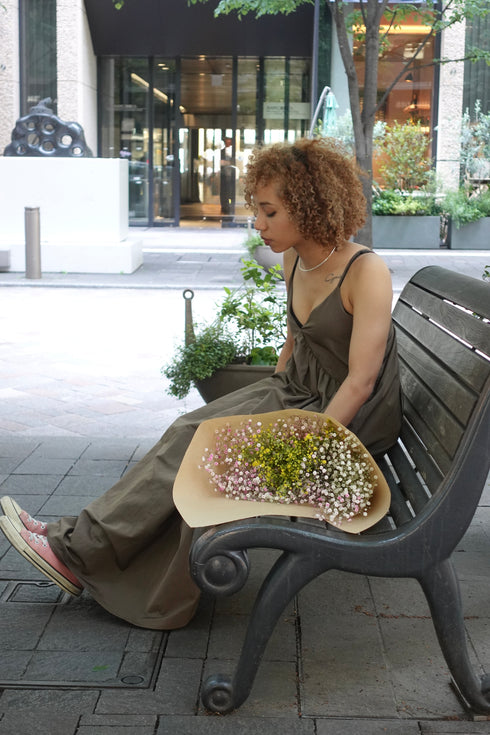 ナイロンキャミワンピース