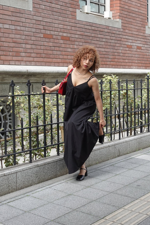 ナイロンキャミワンピース