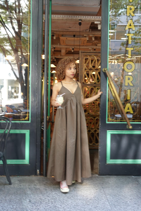 ナイロンキャミワンピース