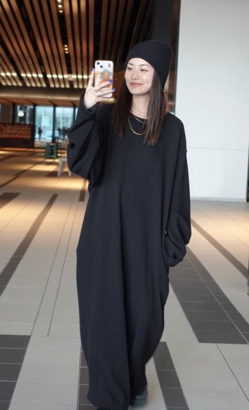 サーマルルーズワンピース