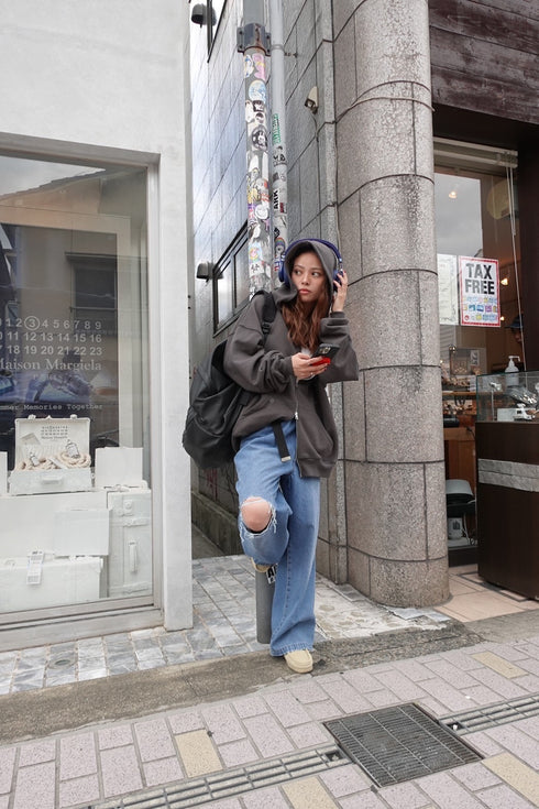 ヘビーウェイトジップパーカー