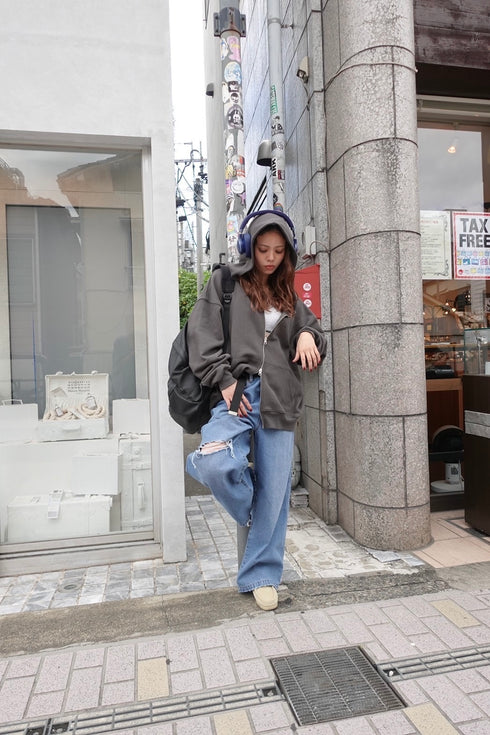 ヘビーウェイトジップパーカー