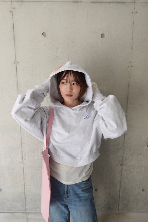 ヘビーウェイトショートパーカー