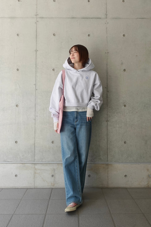 ヘビーウェイトショートパーカー