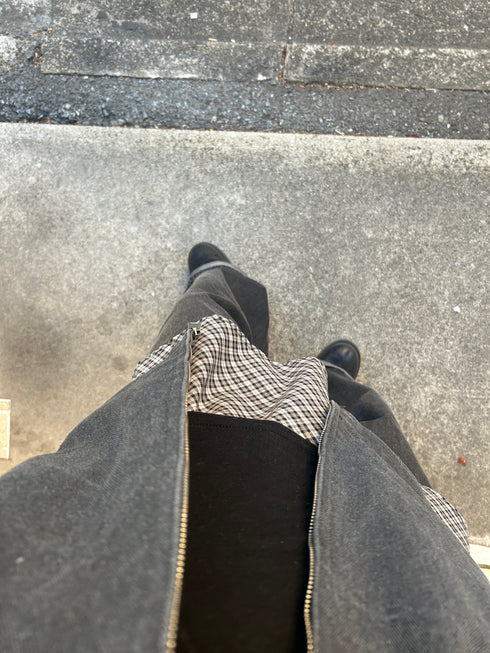 レイヤードミニスカート