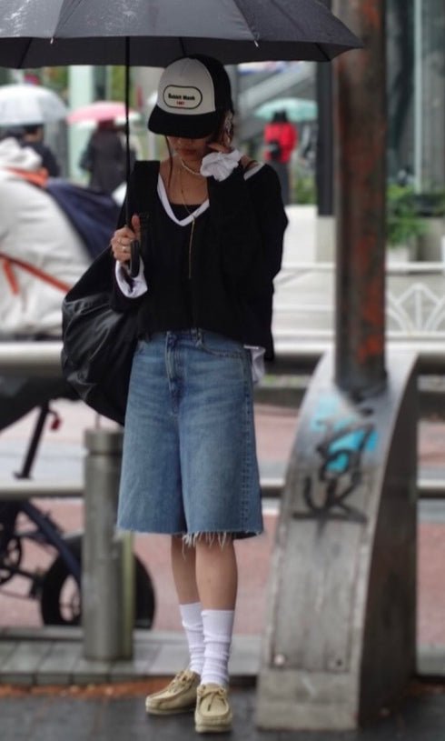 シアーVネックロンTee