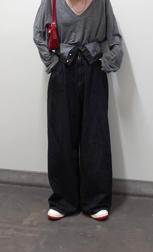 ウエストマークルーズデニム