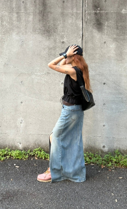 スリットデニムSK