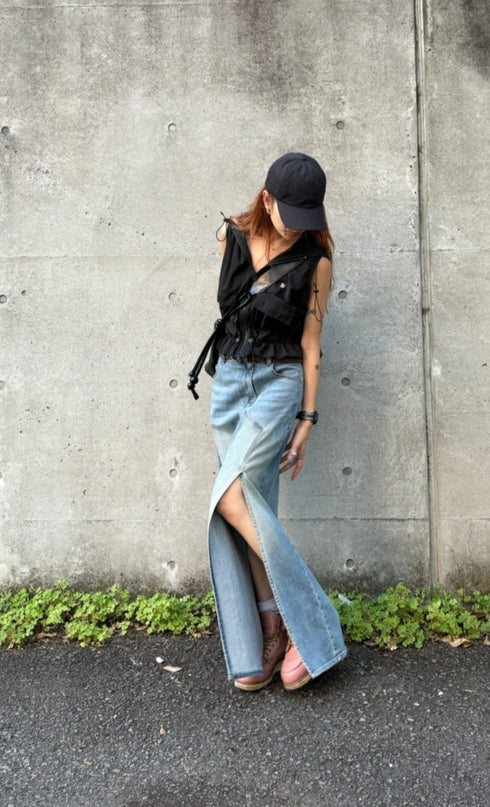 スリットデニムSK