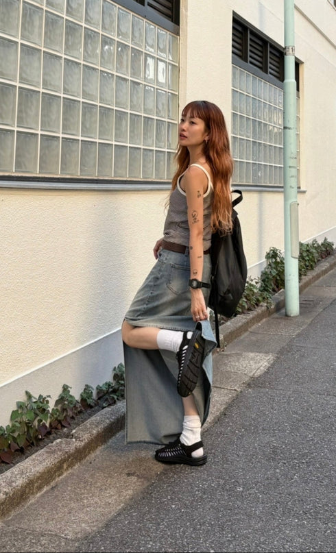 スリットデニムSK