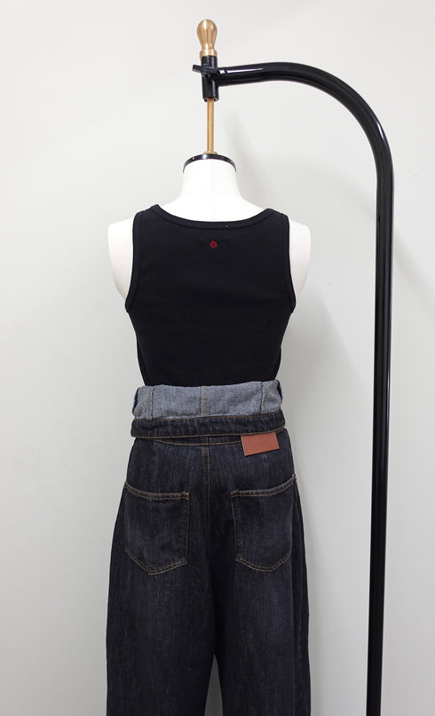 ウエストマークルーズデニム