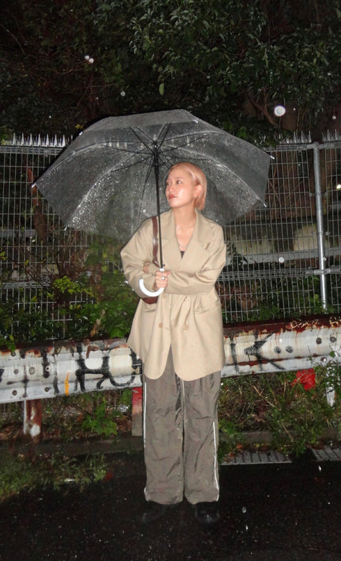 ナイロンラインパンツ