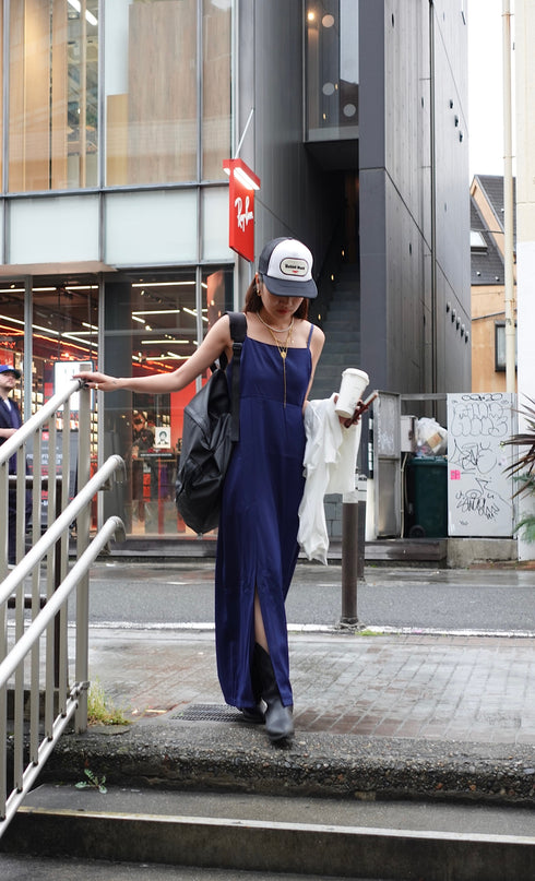 スリットキャミワンピース