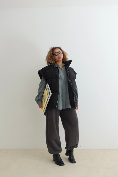 ビッグ中綿ベスト