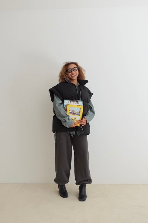 ビッグ中綿ベスト