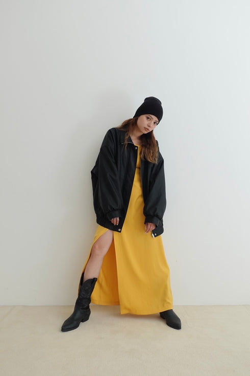 スリットキャミワンピース