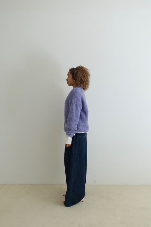 パステルカラーニット