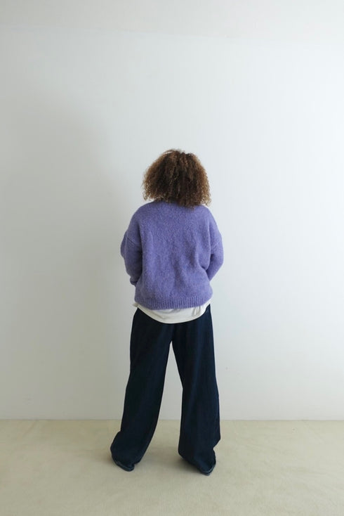 パステルカラーニット