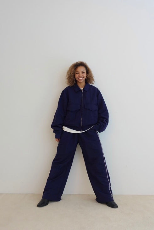 ナイロンラインパンツ