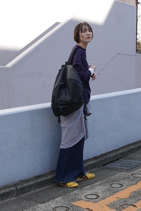 ギンガムチェックルーズシャツ