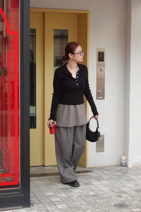 レイヤードミニスカート